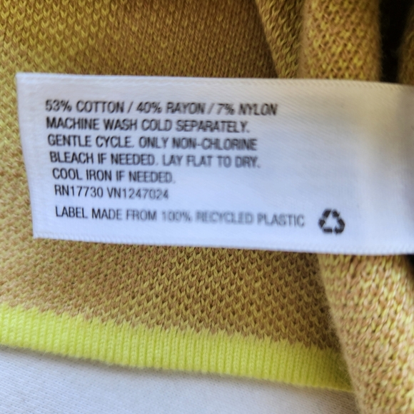 Future Collective Gabriella Karefa-Johnson Cardigan Neon Lime Green Tan Zebra XS - Picture 11 of 11